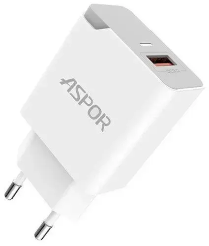 A822 ASPOR - Charger 18w USB A