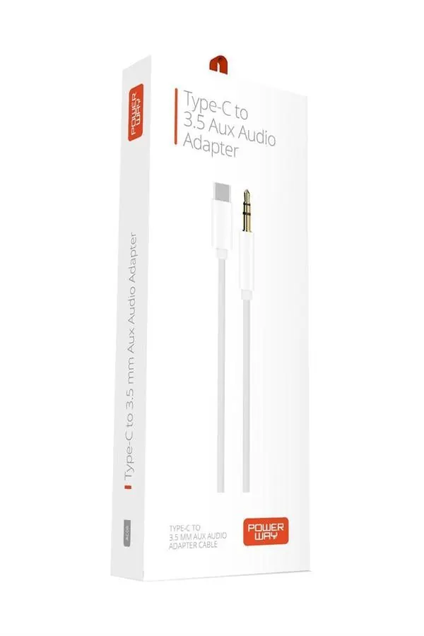 AC06 POWERWAY Cable AUX C to 3.5mm adapter jack