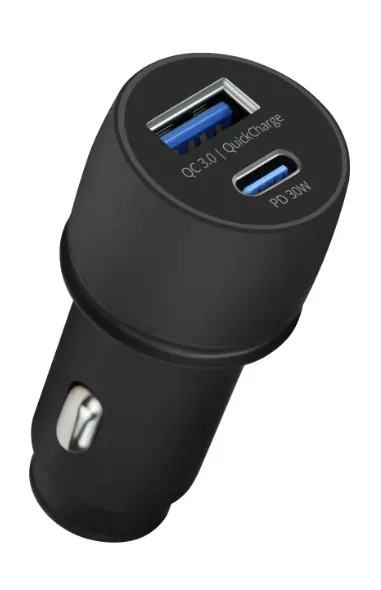 CC34 POWERWAY Car Charger USB A/C 30W