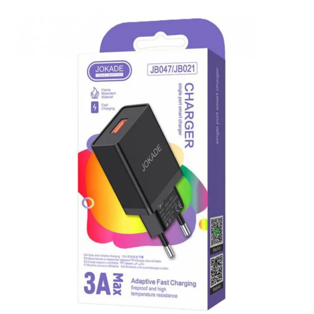JB047 JOKADE - Charger 3A USB A