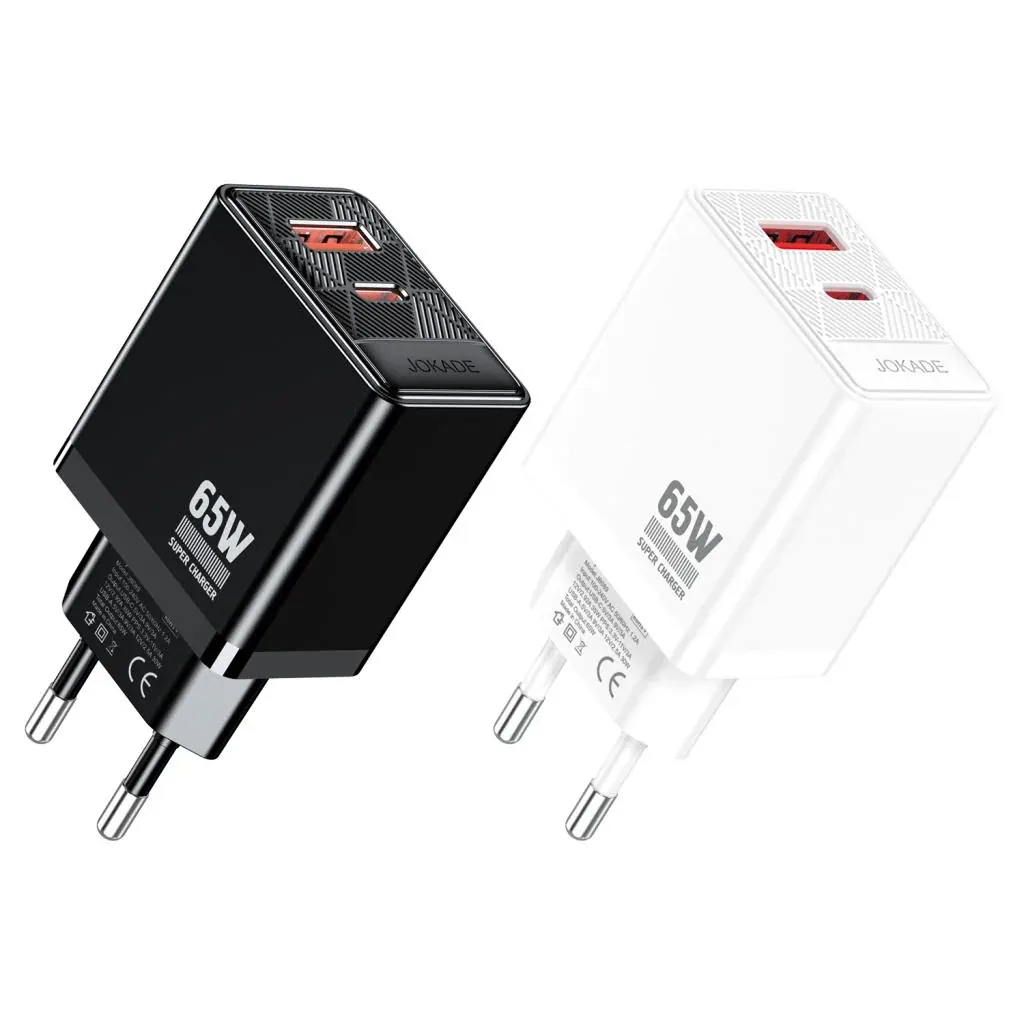 JB089 JOKADE - Charger 65w USB C / A