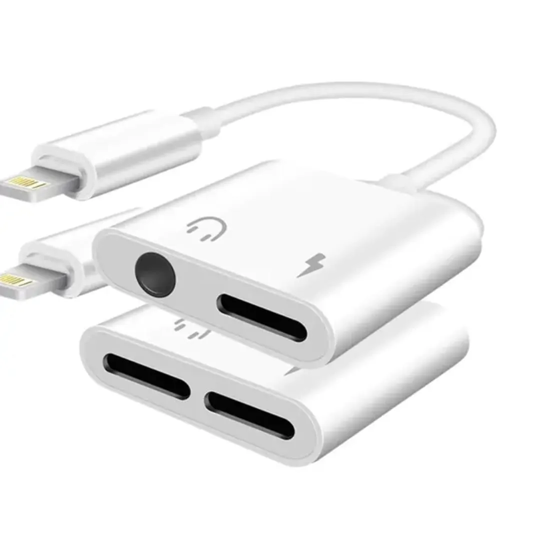 JC008 JOKADE - Convertor audio 4 in 1 Lightning to 3.5m + lightning