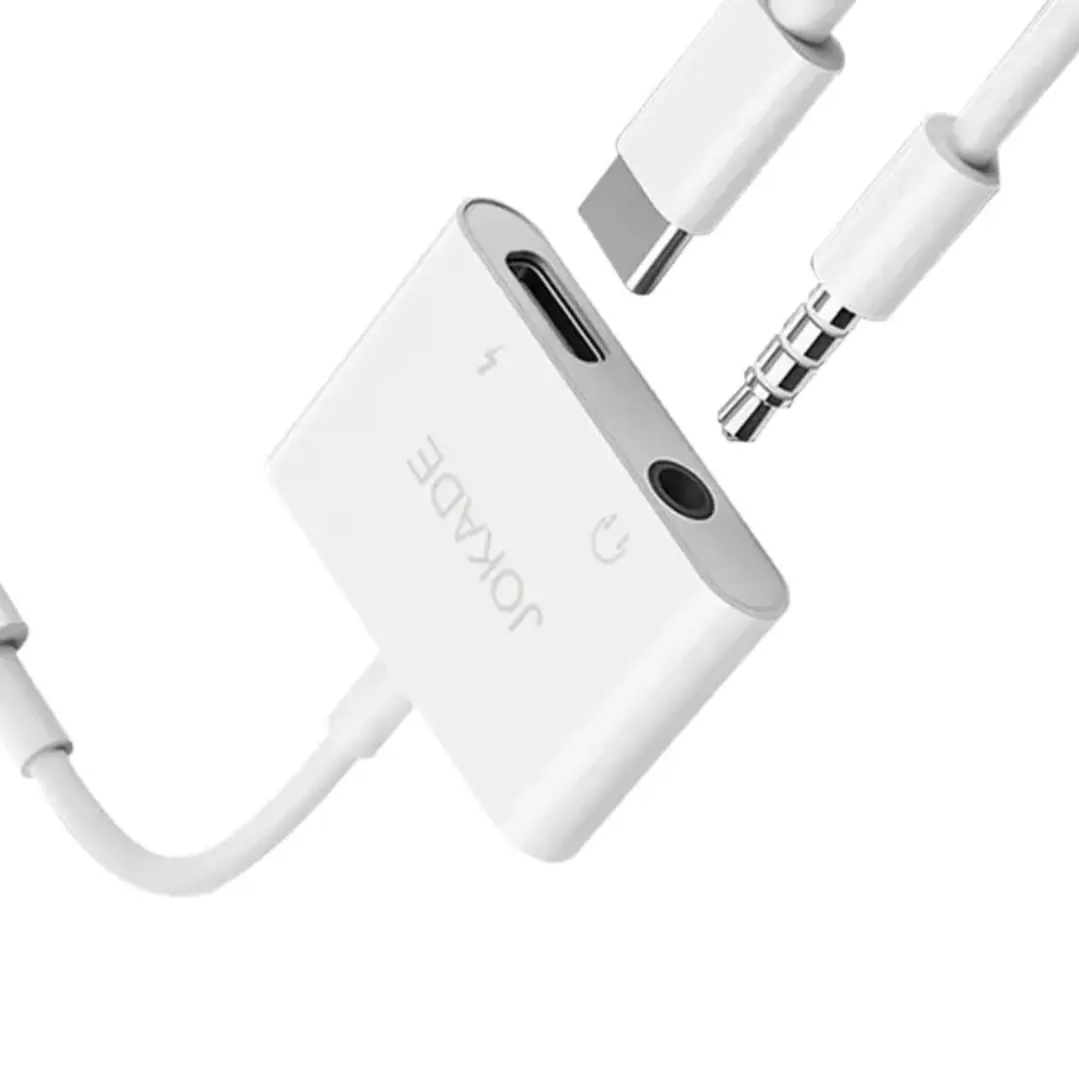 JC008 JOKADE - Convertor audio 4 in 1 Type C to 3.5m + type C