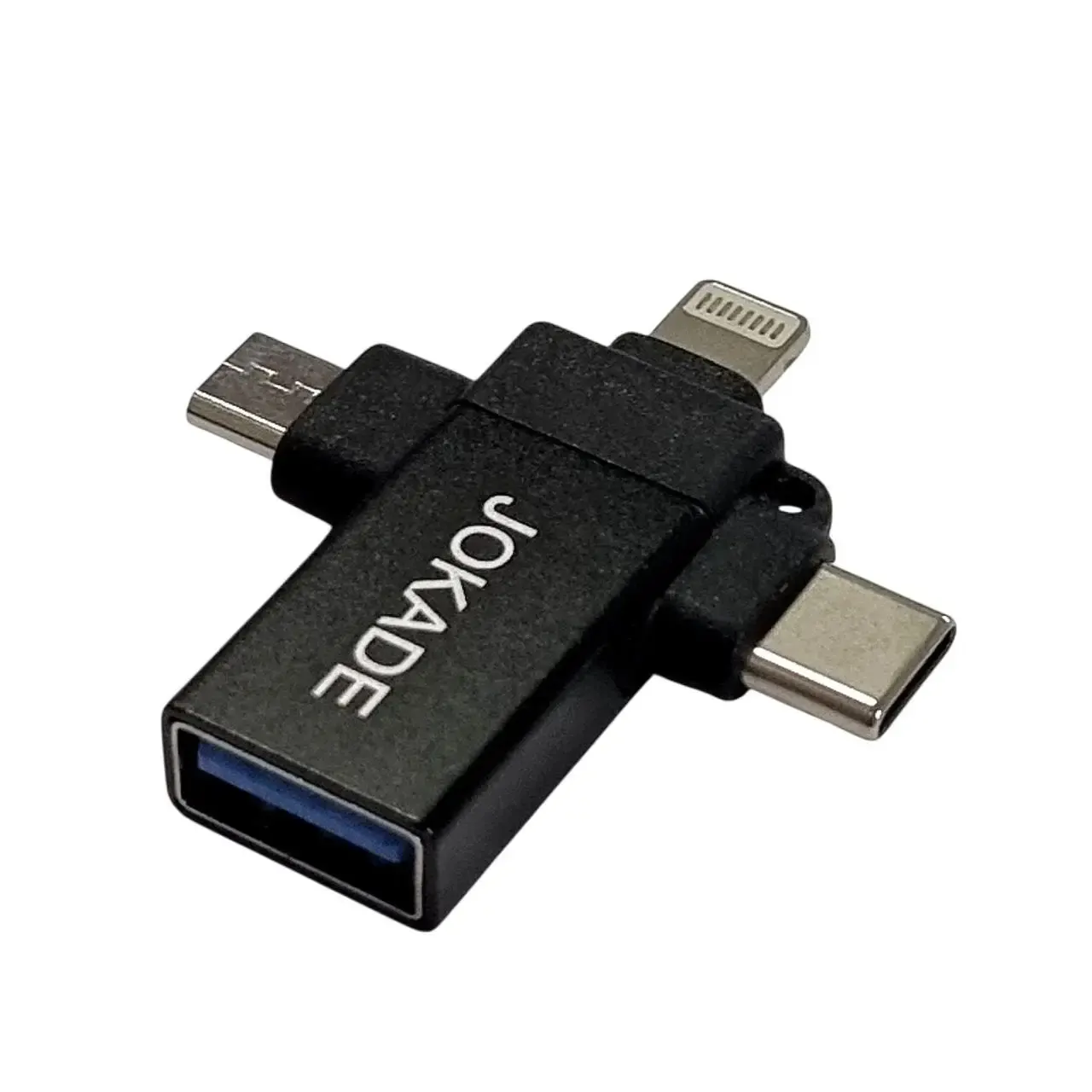 JC021 JOKADE - Adapter 3 in 1 (iP+Micro+Type C) to USB