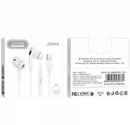 JD048 JOKADE — Earphones Lightning in ear