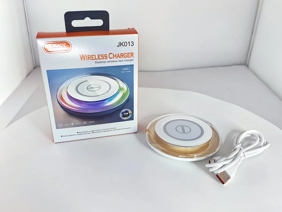 JK013 JOKADE - Desktop Wireless Fast Charger