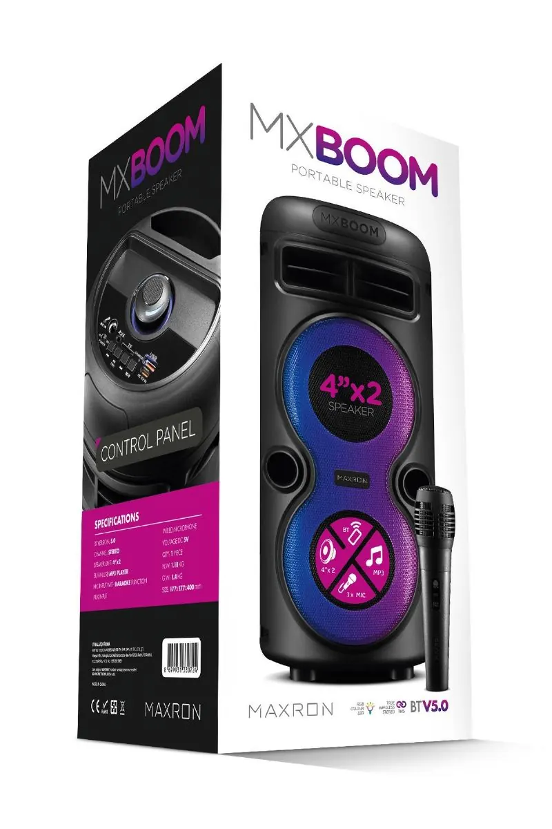 MX BOOM BLUETOOTH SPEAKER