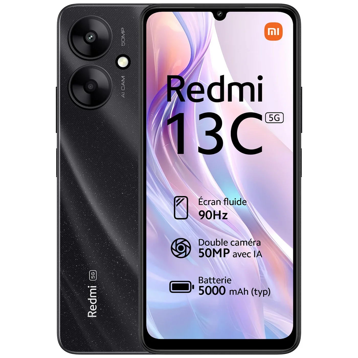 Redmi 13C 5G 4/128 црна (нов)