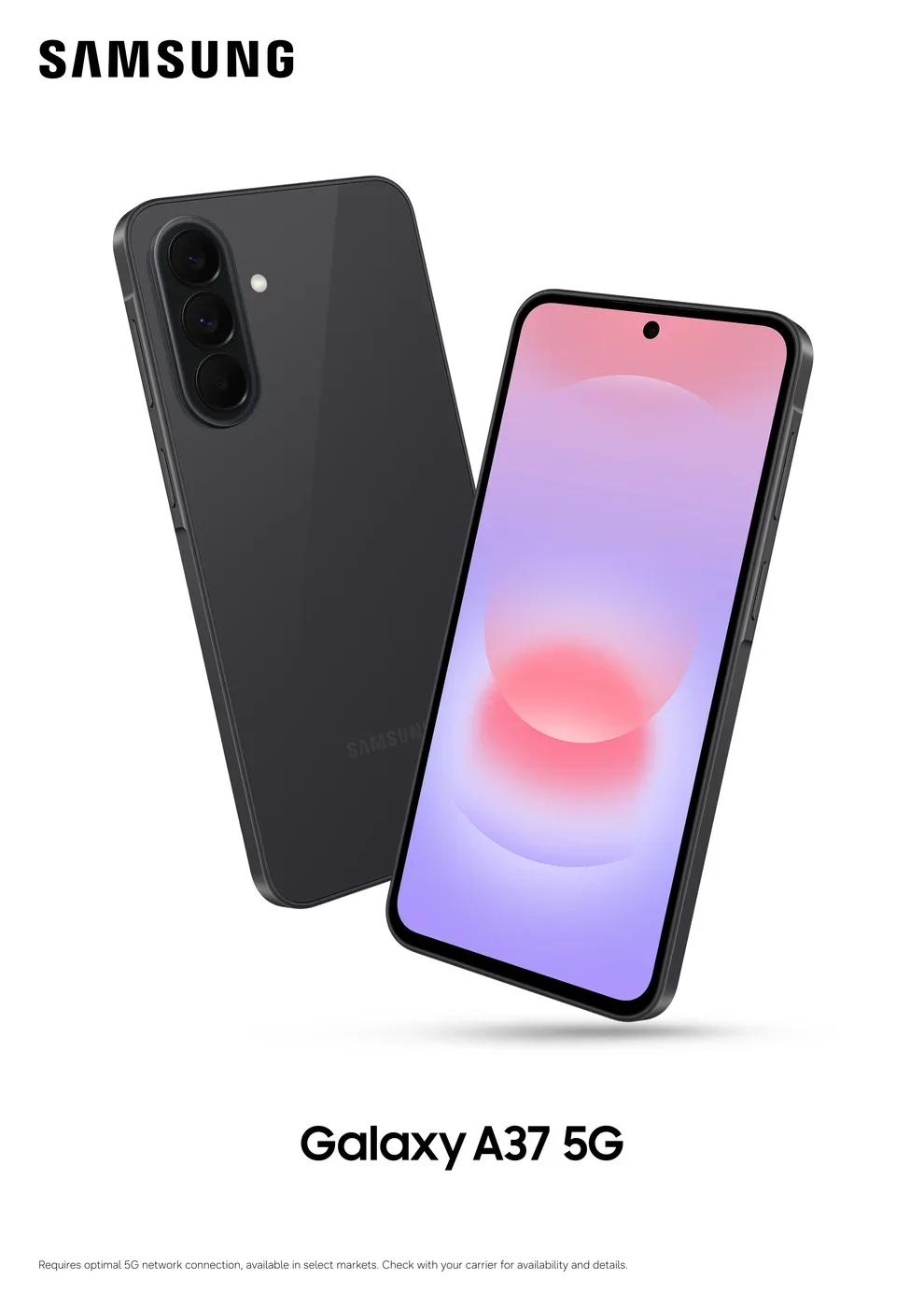 Samsung A37 6/128 црна (нов)